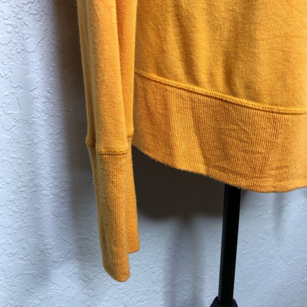Athleta orange long sleeve knit pullover top size Extra Small XS - Picture 11 of 15